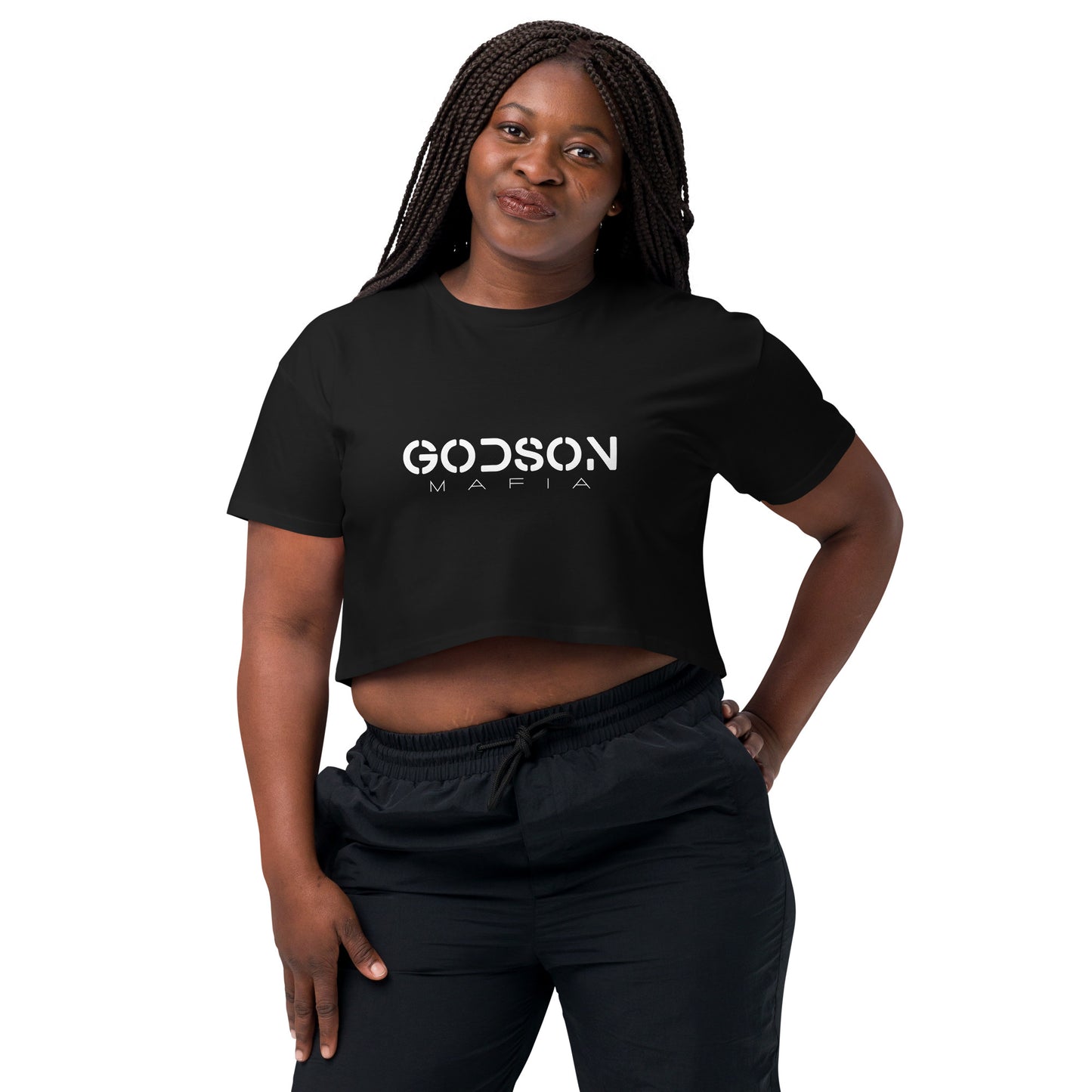 GODSON MAFIA WOMENS CROP TOP