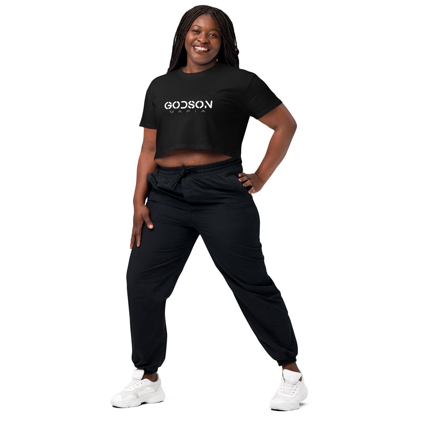 GODSON MAFIA WOMENS CROP TOP