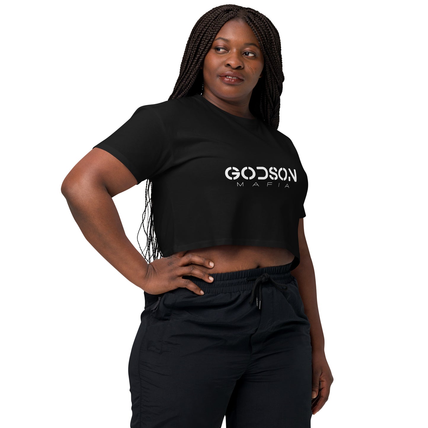 GODSON MAFIA WOMENS CROP TOP